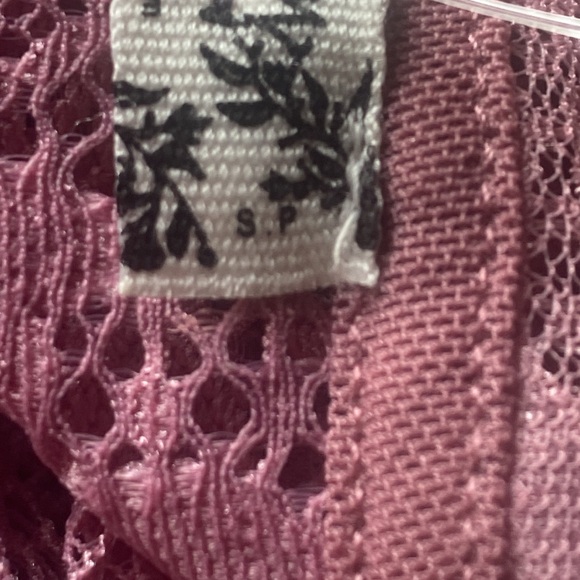 Free People Intimately Perfectly Fine Lace Long Sleeve Bodysuit NEW - Picture 13 of 13